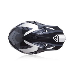 Acerbis Helm X-Track VTR Schwarz/Weiß