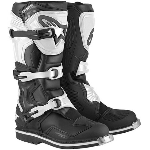 Alpinestars Stiefel Tech 1 Schwarz Weiß