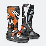 Sidi Stiefel Atojo SRS Neonorange Schwarz Weiß