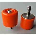 R&G Racing Gabel Protektoren Orange KTM Duke 125 / 200 / 390