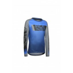 Acerbis Kinder Jersey MX Outrun Blau Grau L