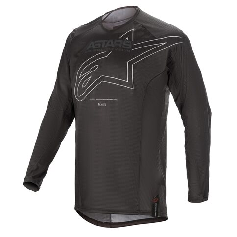 Alpinestars Jersey Techstar Phantom Schwarz Weiß