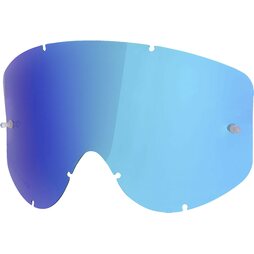 KIDS RACING GOGGLES SINGLE LENS BLUE OS