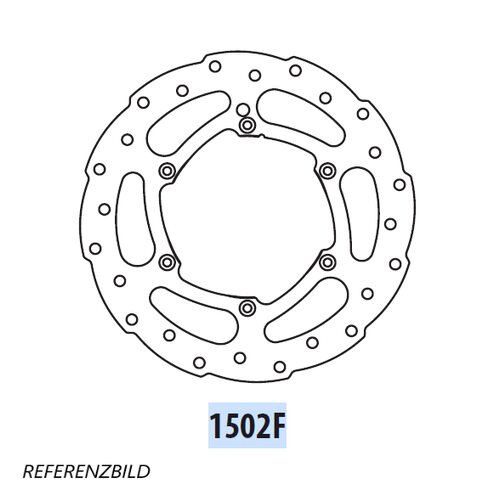 Goldfren Bremsscheibe 1502 Front Husaberg Husqvarna KTM 260mm