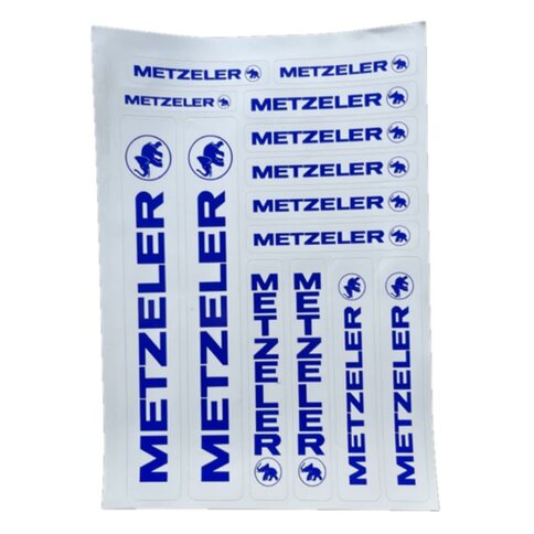 Metzeler Sticker Bogen