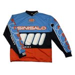 Sinisalo Jersey  Blau Orange Gr.XXL