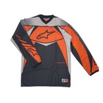 Alpinestars Jersey Racer Orange Schwarz Grau