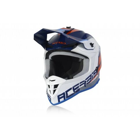 Acerbis Helm Linear Blau Weiß