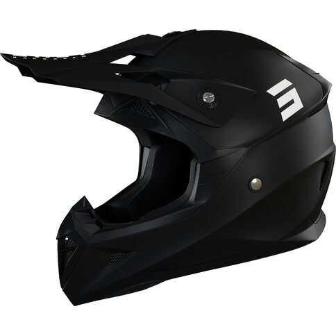 Shot Helm Pulse Line Solid Schwarzmatt