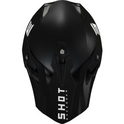 Shot Helm Pulse Line Solid Schwarzmatt