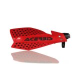 Acerbis Handschutz X-Ultimate in Dunkelrot Schwarz inkl. Anbaukit