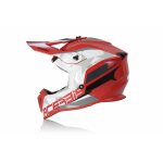 Acerbis Helm Linear Rot Weiß