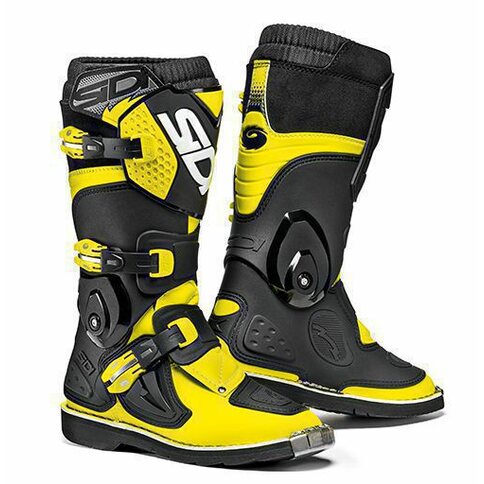 Sidi Stiefel Flame Schwarz Neongelb