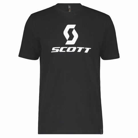 Scott Shirt M´s Schwarz Weiß