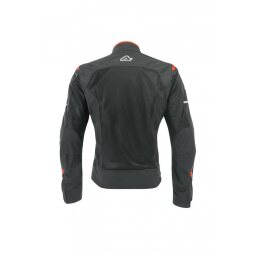 Acerbis Jacke CE Ramsey Vented Schwraz Rot