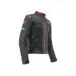 Acerbis Jacke CE Ramsey Vented Schwraz Rot