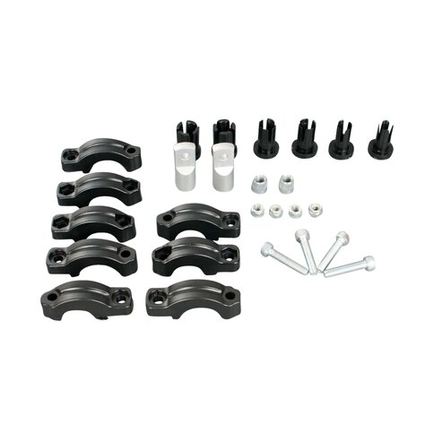 R-Tech Alu Mounting Kit Vertigo für 22/28mm Lenker