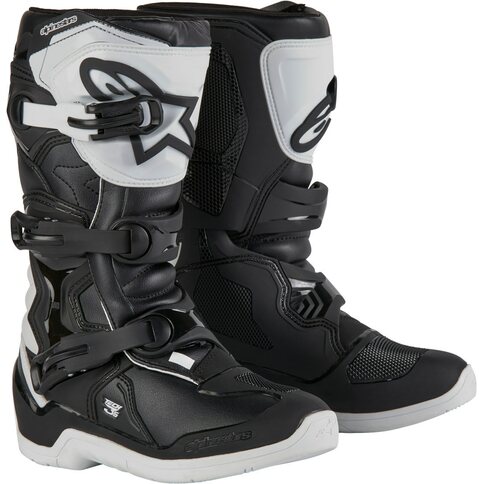 Alpinestars Stiefel Tech 3S Youth Schwarz Weiß