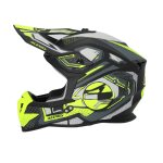 Acerbis Helm Linear 2206 Neongrün Schwarz