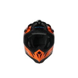 Acerbis Helm Steel 2206 Orange Schwarz Carbon