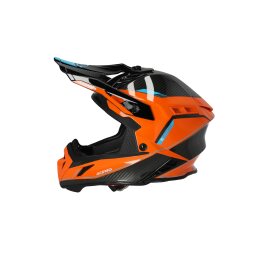 Acerbis Helm Steel 2206 Orange Schwarz Carbon