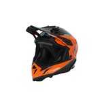 Acerbis Helm Steel 2206 Orange Schwarz Carbon