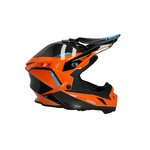 Acerbis Helm Steel 2206 Orange Schwarz Carbon