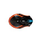 Acerbis Helm Steel 2206 Orange Schwarz Carbon