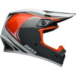 Bell Helm MX-9 Mips Dart Gloss Grau Orange