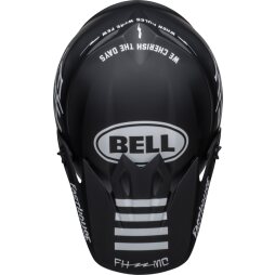 Bell Helm MX-9 Mips Fasthouse Prospect Matte Schwarz Weiß