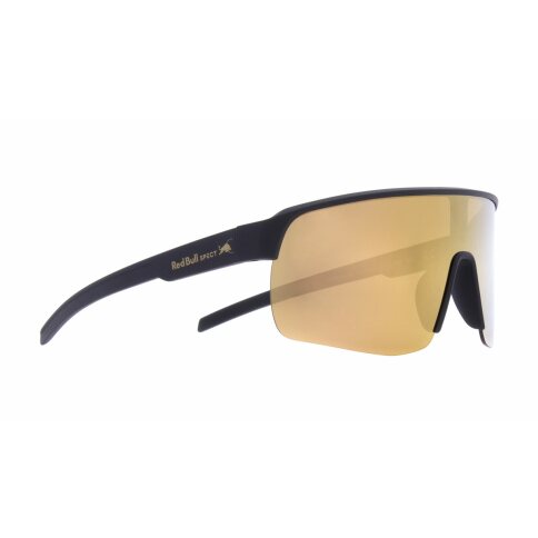 Red Bull Sonnenbrille Dakota Schwarz Gold Verspiegelt