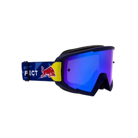 Red Bull Brille Whip Schwarz Blau Verspiegelt