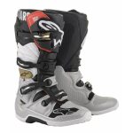 Alpinestars Stiefel Tech 7 Schwarz Grau Gold