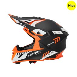 Acerbis Helm X-Track Mips 2206 Schwarz Neonorange