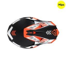 Acerbis Helm X-Track Mips 2206 Schwarz Neonorange