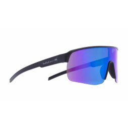 Red Bull Sonnenbrille Dakota Schwarz Blau Verspiegelt