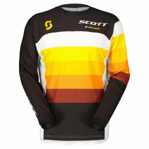 Scott Jersey X-Plore Swap Trikot Schwarz Orange Gr. M