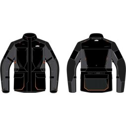 Terra Adventure V3 Jacket Blk - Grey