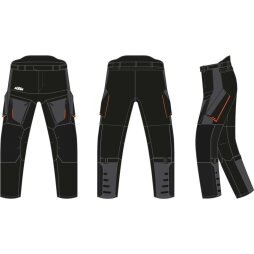 Terra Adventure V3 Pants Blk - Grey