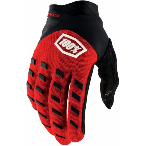 100% Handschuhe Airmatic Rot Schwarz