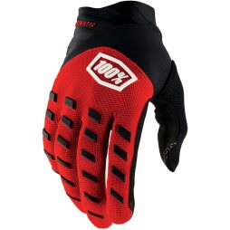 100% Handschuhe Airmatic Rot Schwarz