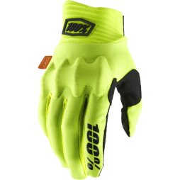 100% Handschuhe Cognito D30 Neongelb