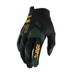 100% Handschuhe Itrack Sentinel Cameo Schwarz