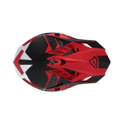 Acerbis Helm X-Track 2206 Neonrot Schwarz