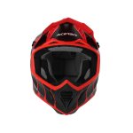 Acerbis Helm X-Track 2206 Neonrot Schwarz