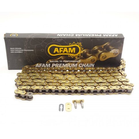 AFAM Kette 420 MX2 Gold 108L