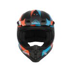 Acerbis Helm Profile Junior Blau Orange Schwarz