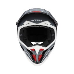 Acerbis Helm T711 Grau Schwarz