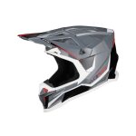 Acerbis Helm T711 Grau Schwarz