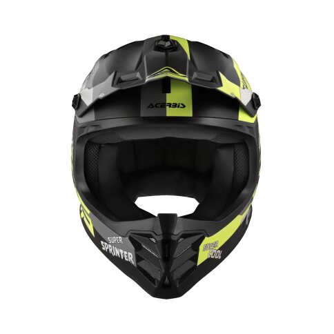 Acerbis Helm Profile Junior Schwarz Neongelb